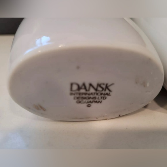 RARE DANSK PORCELIAN DOVE VASE PATTERN JAPAN - Picture 3 of 8